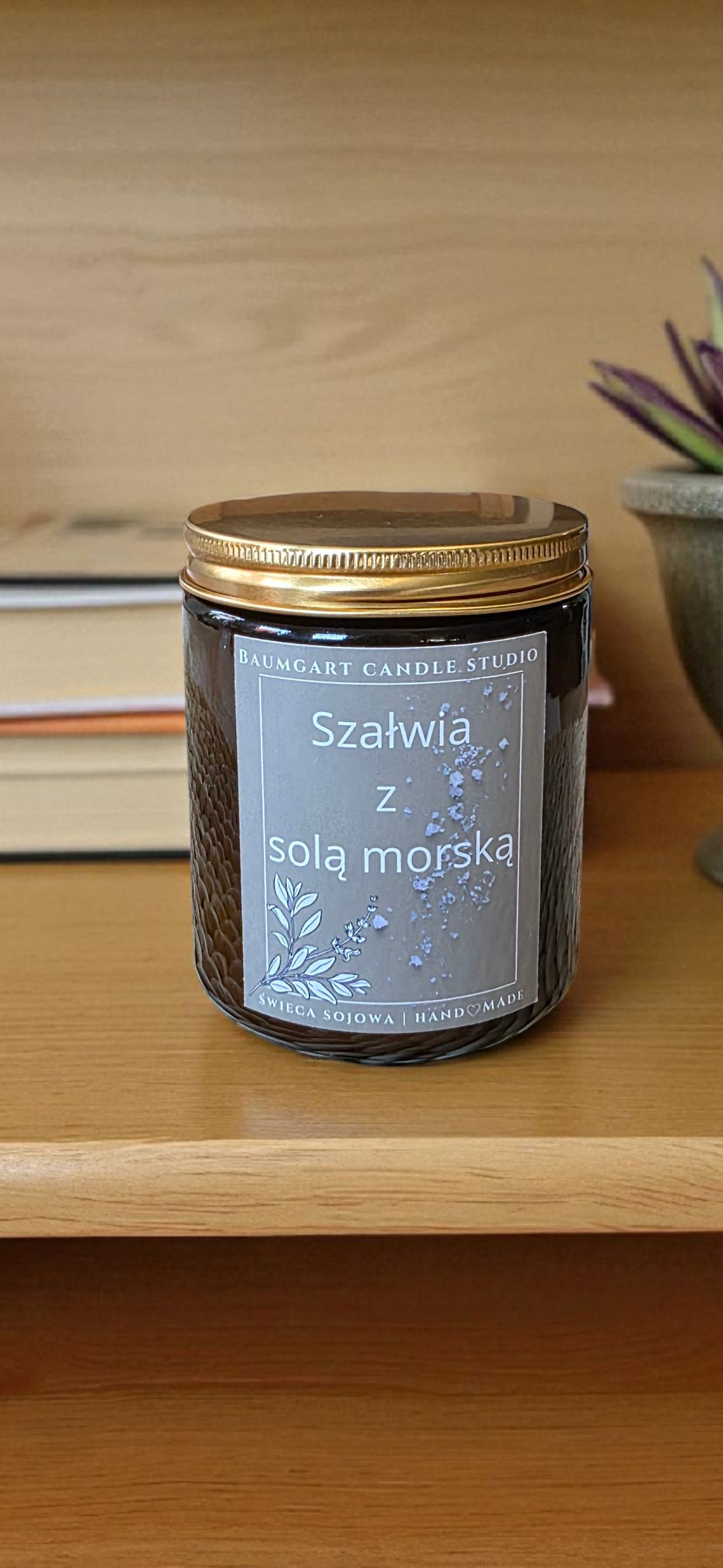 Szałwia z Solą Morską
